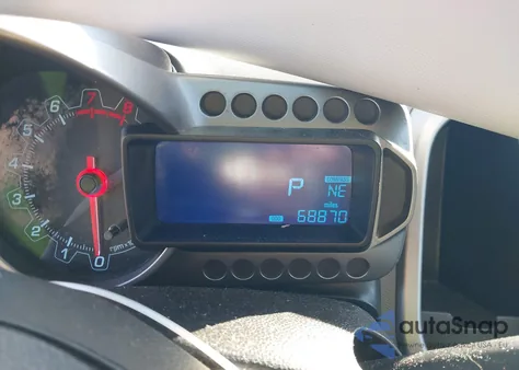 2014 Chevrolet Sonic Lt из США, поврежденный, VIN 1G1JC5SH3E4123408